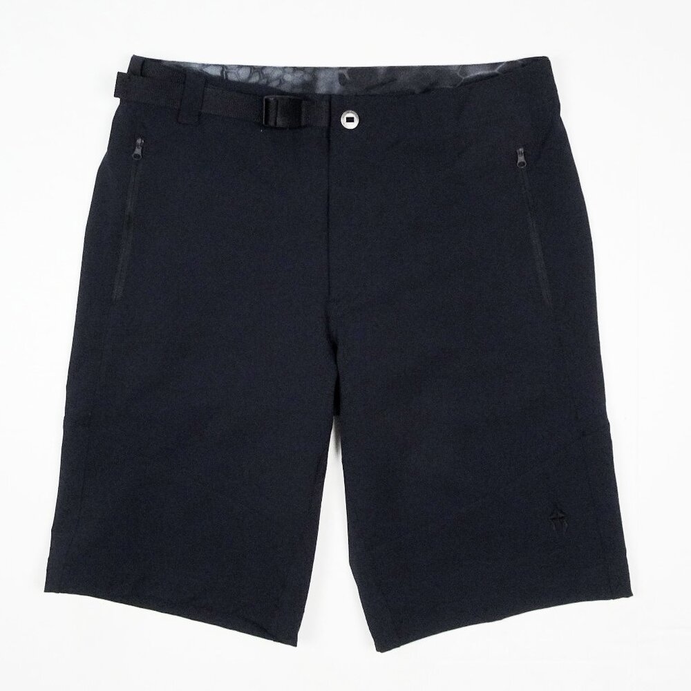 Kryptek Valhalla Performance Shorts Mens 34 M Black Stretch Utility Lightweight